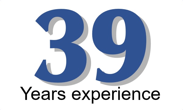 39 años de experiencia a su servicio 39 años de experiencia a su servicio