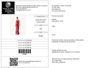 franquicia renta de vestidos